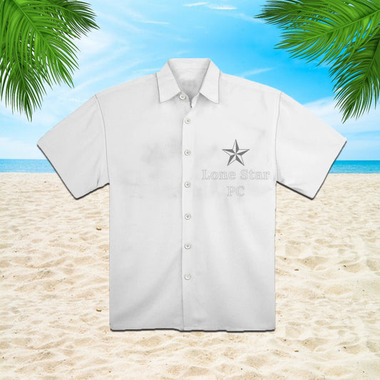 AOP Unisex Linen Hawaii Shirt - Lone Star PC