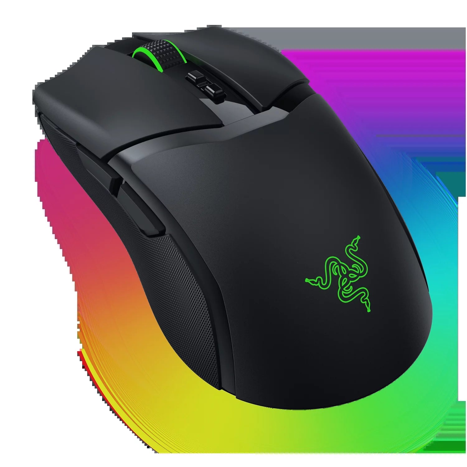 Cobra Pro Lightweight Wireless PC Gaming Mouse with Chroma RGB, Customizable Controls, 77G, Black - Lone Star PC