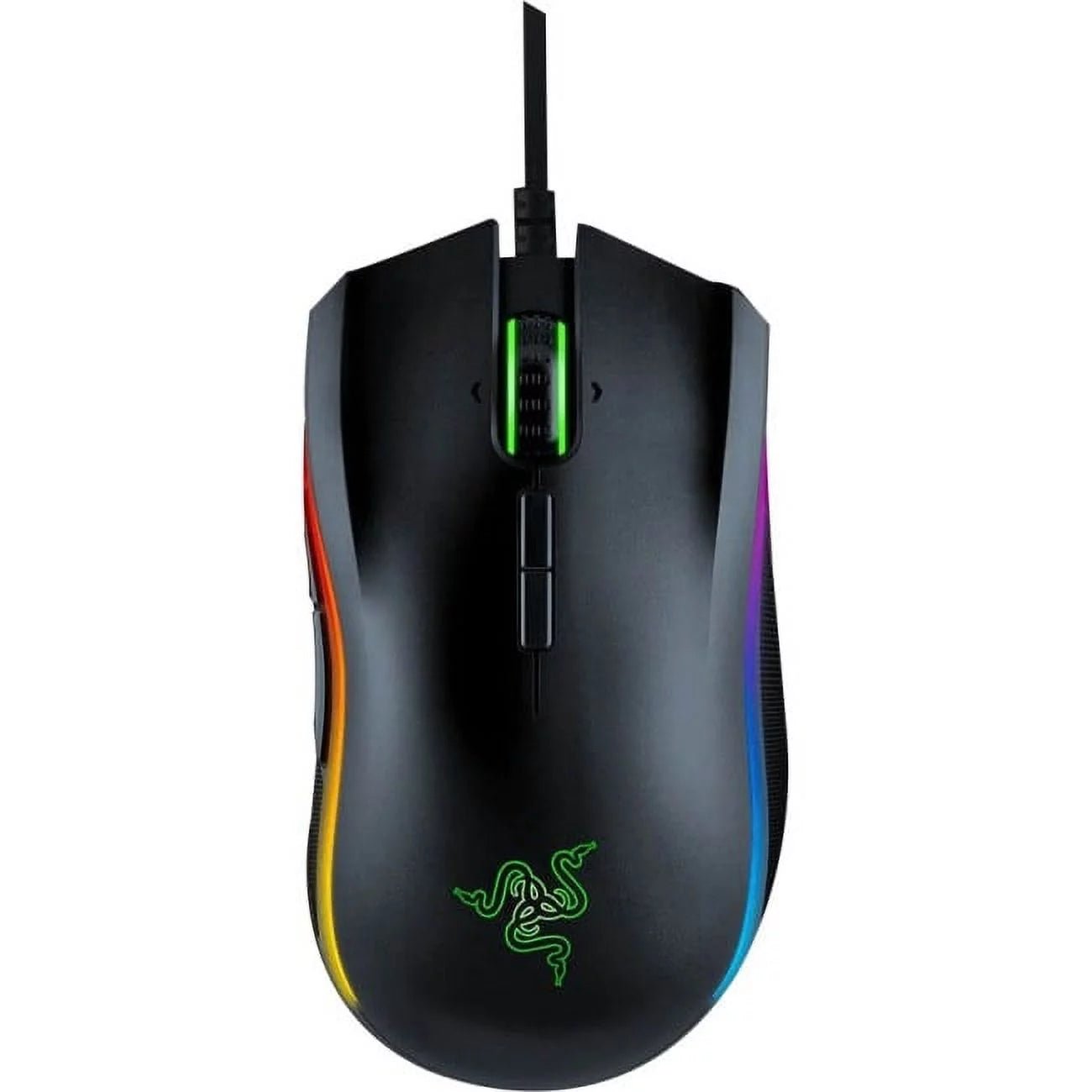 Mamba Elite: 5G True 16,000 DPI Optical Sensor - 9 Programmable Buttons - Ergonomic Form Factory - Powered Chroma - Esports Gaming Mouse - Lone Star PC