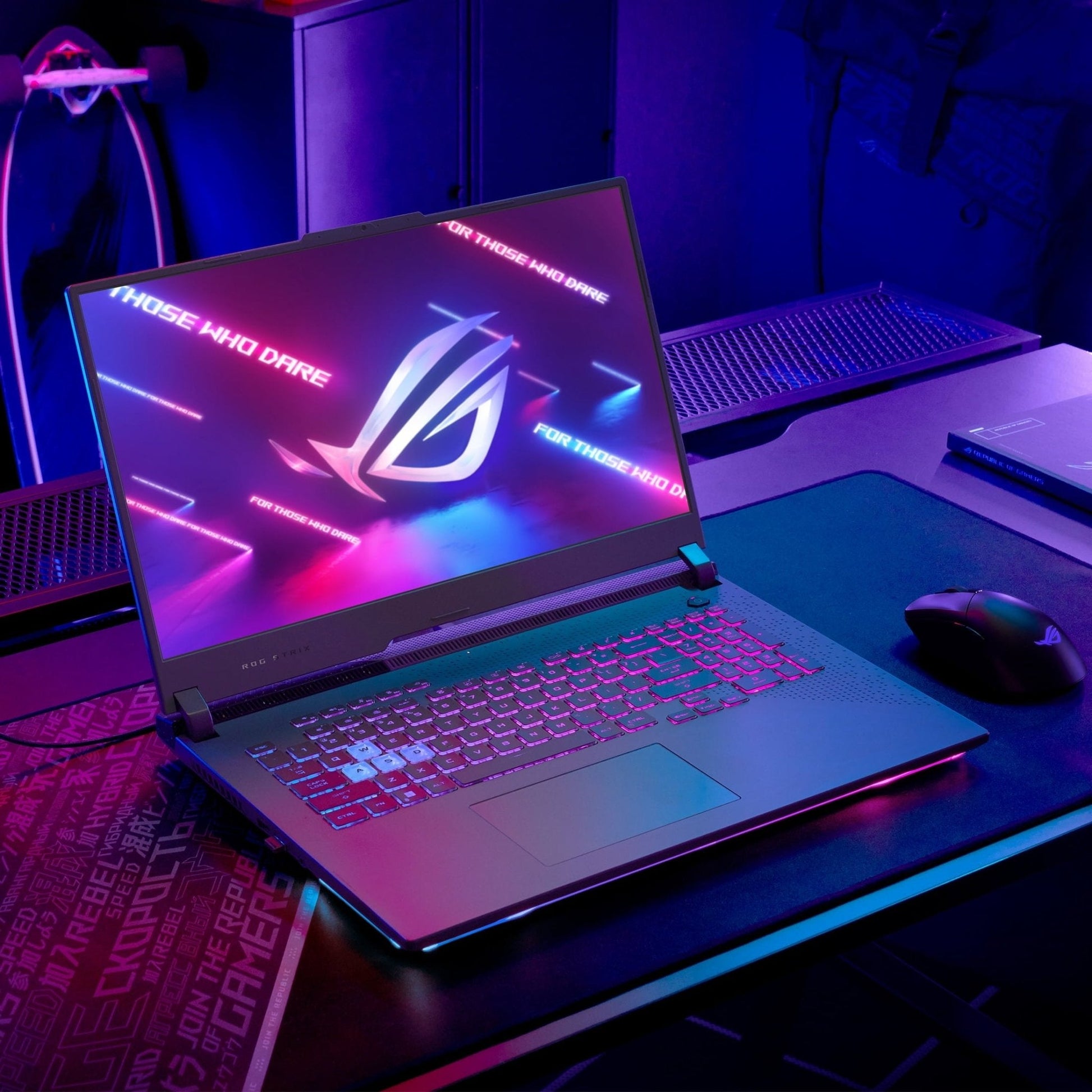 ROG Strix G17 (2023) 17.3” QHD 240Hz Gaming Laptop, AMD Ryzen 9 - 7845HX, NVIDIA Geforce RTX 4060, 16GB DDR5 RAM, 1TB SSD, Windows 11, G713PV - WS94 - Lone Star PC