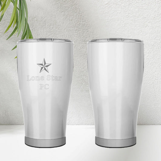 Tumbler 30Oz - Blank Bottom - Lone Star PC